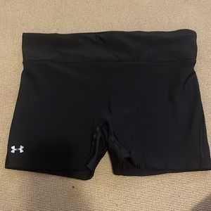 under armor spandex. black. size medium